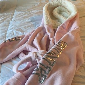 PINK bathrobe XS